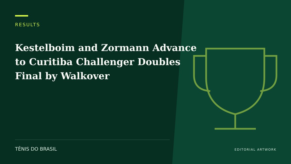 EDITORIAL ARTWORK — Kestelboim and Zormann Advance to Curitiba Challenger Doubles Final by Walkover